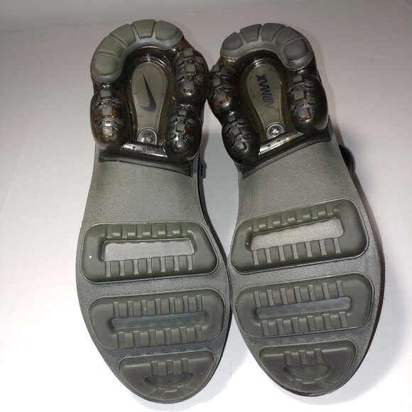 Nike Rare Vapormax High Top Sock Booties Sneakers Size 7.5 Khaki Green - Picture 9 of 9